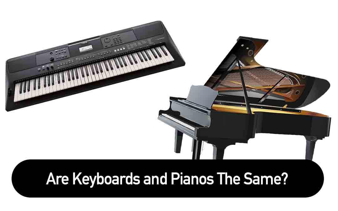 Are Keyboards And Pianos The Same