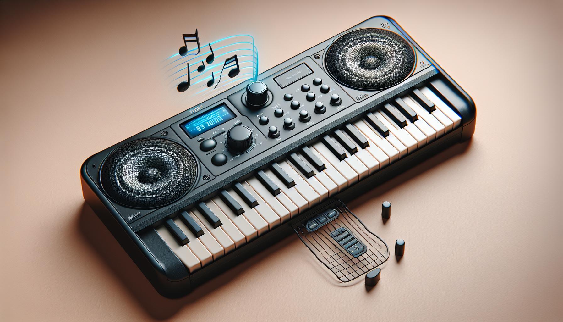 Revolutionizing Music: The Versatility and Convenience of Electric Piano Keyboards with Built-in Speakers